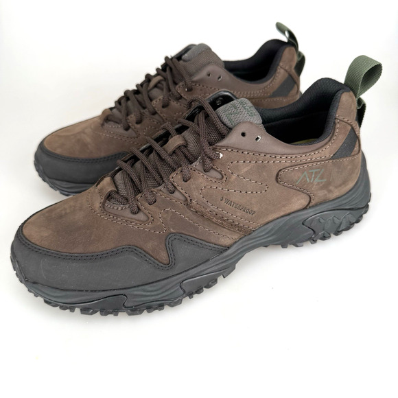Clarks ATL Walk Go Waterproof Tan Leather Low Sneaker Men’s Shoe Size 8 US New main image 10